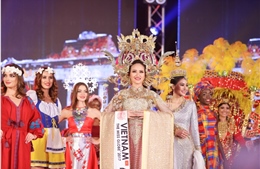 Đỗ Trần Khánh Ngân đăng quang Miss Globe 2017, Việt Nam có Hoa hậu Quốc tế đầu tiên